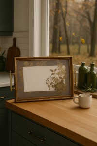 A08-006-Belize Çerçeveli Tepsi 31×46cm - Glore