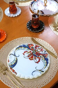 Anemon 19prç Servis Tea Time ( Katlı Kurabiyelik) - 4