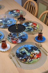 Artemis 22 Parça Servis Tea Time - Glore