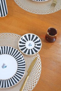 Asya Black Butterfly Kahvaltı Takımı 32 Parça - 3