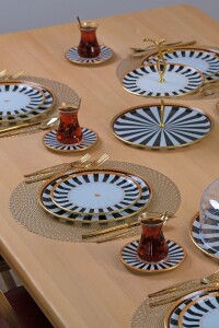 Black Line 26 Parça Tea Time - Glore