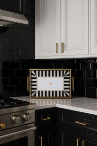 Black Line Kulplu Sunum Tepsisi - 3