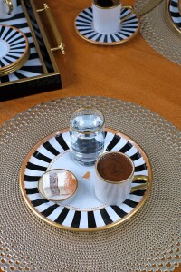 Black Line Yuvarlak Tepsi 31cm - 3