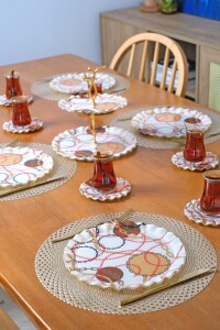 Cadenas 19prç Servis Tea Time ( Katlı Kurabiyelik) - Glore