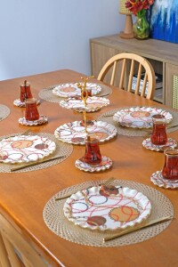 Cadenas 19prç Servis Tea Time ( Katlı Kurabiyelik) - Glore (1)