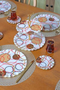 Cadenas 19prç Servis Tea Time ( Katlı Kurabiyelik) - 4