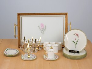 Crocus 31 Parça Tepsili Pasta Seti - Glore