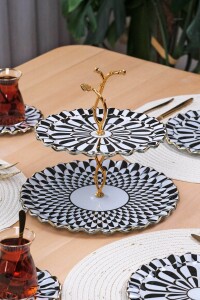 Destina Siyah Katlı Kurabiyelik - 4