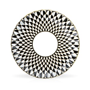 Destina Siyah Servis Tabağı 26cm 6 lı - 4