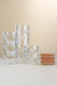 Glore 3'lü Cam Baloncuk Baharatlık Takımı 8x10-18-22cm - Glore (1)