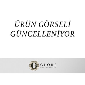 Glore Alba Altın Yaldızlı Cam Kurabiyelik - 5
