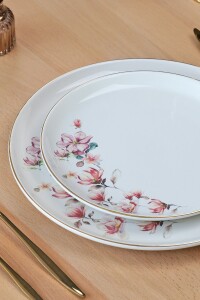 Glore Asya Spring Altın Yaldızlı 31 Parça 6 Kişilik Seramik Yemek Takımı - 8