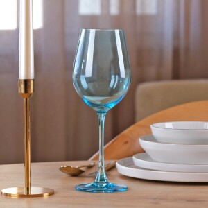 Glore Colombuia Mavi 6 Kişilik Kadeh Takımı - 500ml - 1