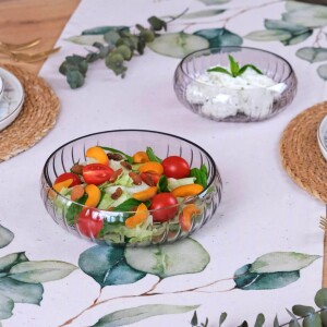 Glore Orta Boy Cam Füme Salata Kasesi - Glore