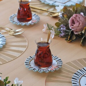 Glore Prestige 6 Kişilik Çay Takımı - Glore