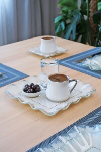 Kare Latte Şeffaf Platin Yuvarlak Keyiflik - 3
