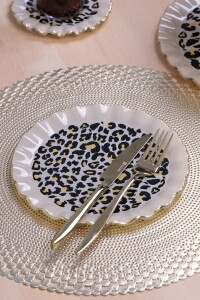 Leopar Wavy 26 Parça Tea Time - 4