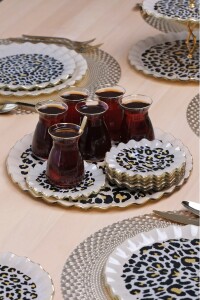 Leopar Wavy Tepsi 31cm - Glore