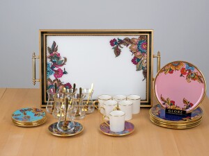 Lorena Asorti 31 Parça Tepsili Pasta Seti - Glore