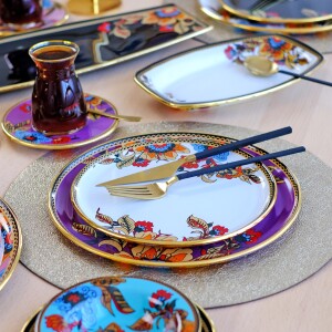 Lorena Asorti Servis Tabağı 26Cm 6 Lı - 6