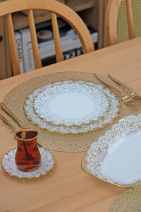 Marche 27 Parça 6 Kişilik Pasta Servis Takımı - 3