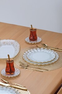 Marche 27 Parça 6 Kişilik Pasta Servis Takımı - 8