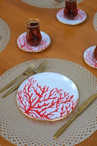 Mercan 18prç Pasta Tea Time - Glore (1)