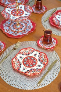 Onega Servis Tabağı 26 Cm 6 Lı - Glore