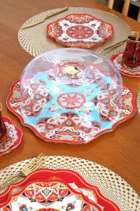 Onega Yuvarlak Kek Fanusu 31 Cm - Glore