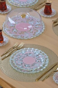 Padona Şeffaf Altın 28 Parça Tea Time - 4