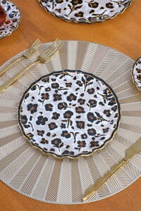 Panthera Pasta Tabağı 6lı - Glore