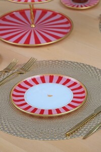 Pink Line 31 Parça 6 Kişilik Tepsili Pasta Takımı - 7