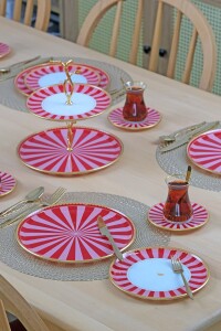 Pink Line 34 Parça 6 Kişilik Pasta Servis Takımı - 7