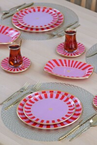 Pink Line Mat 27 Parça Tea Time - 3