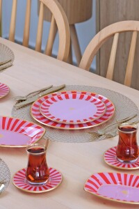 Pink Line Mat 27 Parça Tea Time - 4