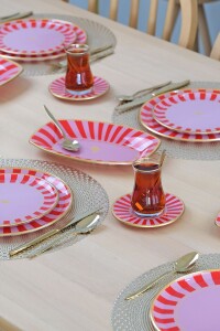 Pink Line Mat 27 Parça Tea Time - 6