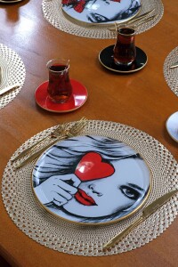 Red Lady 18prç Servis Tea Time - 3