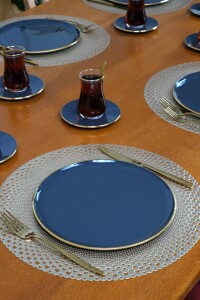 Solid Antrasit 18prç Servis Tea Time - 3