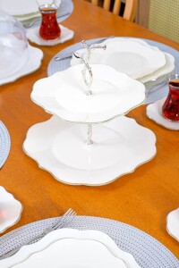 Solid Krem Lotus Platin Katlı Kurabiyelik - Glore